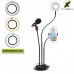 Ring Light de Mesa com Suporte Celular e Microfone XC-RL-03 X-Cell